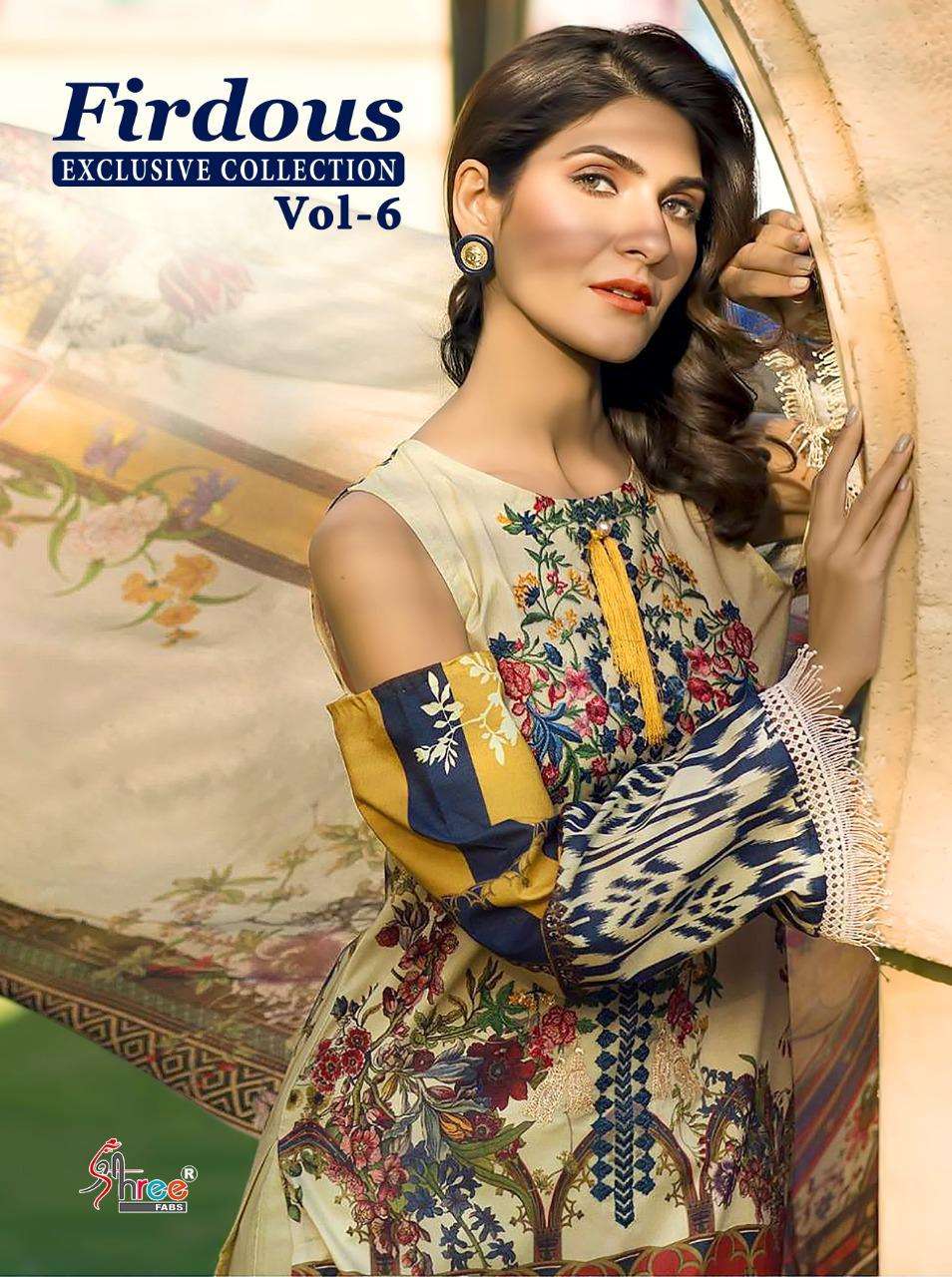  SHREE FABS FIRDOUS EXCLUSIVE COLLECTION VOL 6